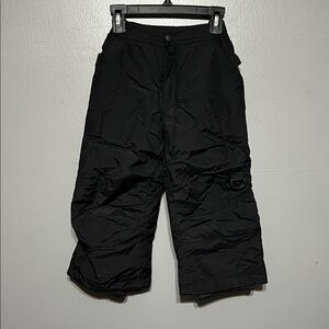 Rawik Board Dog Snow Pants Youth Sz 4 Black Insulated Water-Resistant Ski Cargo